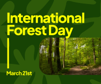 Forest Day Greeting Facebook Post