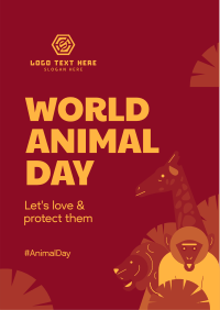 World Animal Day Flyer