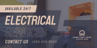 Electrical Repair and Maintenance Twitter Post