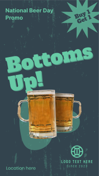 Bottoms Up Instagram Reel