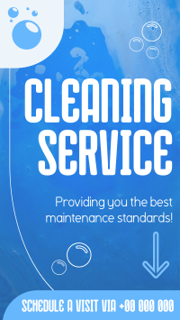 Trusted Cleaning Service Instagram Reel Design