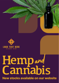 Hemp and Cannabis Poster