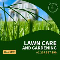 Lawn and Gardening Service Instagram Post