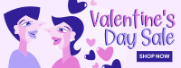 Valentine's Day Couple Facebook Cover Image Preview