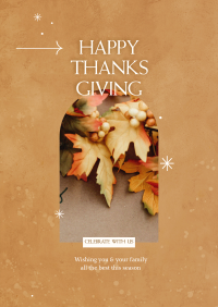 Thanksgiving Celebration Poster