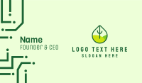 Green Eco Park Business Card Design