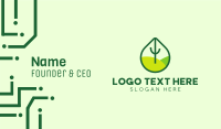 Green Eco Park Business Card Image Preview