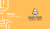 Ghost Mascot Gamer Business Card Image Preview