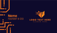 Orange Fox Digital Pixels Business Card Design