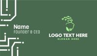 Eco Eyeglasses Business Card