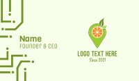 Fruit Store Business Card example 2