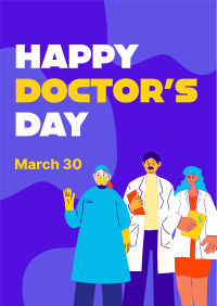 Happy Doctor's Day Poster