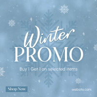 Winter Season Promo Instagram Post