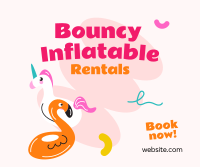 Bouncy Inflatables Facebook Post