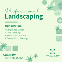 All About Landscaping Instagram Post