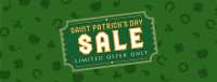 Lucky Irish Pattern Facebook Cover Image Preview