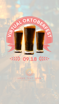 Virtual Oktoberfest Instagram Story