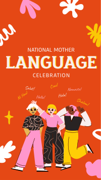 Celebrate Mother Language Day Instagram Reel