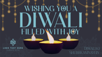 Traditional Diwali Greeting Animation