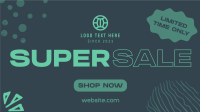 Modern Super Sale Facebook Event Cover