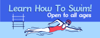 Summer Swimming Lessons Facebook Cover