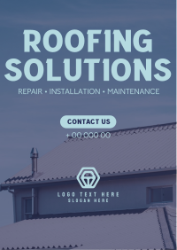 Professional Roofing Solutions Flyer