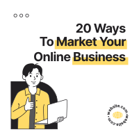 Ways to Market Online Business Linkedin Post