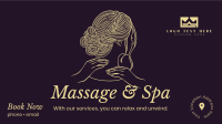Cosmetics Spa Massage Facebook Event Cover