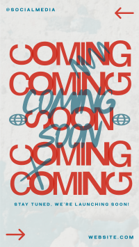 Contemporary Coming Soon Instagram Reel Design