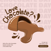 Love Chocolate? Instagram Post