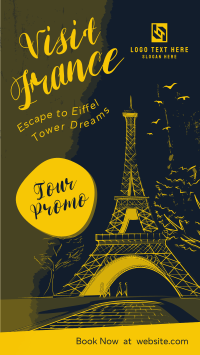 Eiffel Tower Dreams Facebook Story