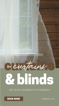 Curtains & Blinds Business TikTok Video