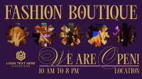 Quirky Boutique Business Hours Animation