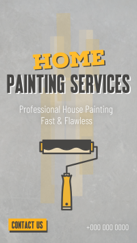 Home Painting Services Instagram Story