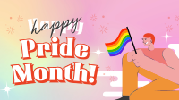 Modern Pride Month Celebration Animation