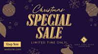 Christmas Holiday Shopping Sale Animation