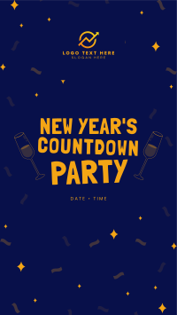 New Year Countdown Party Instagram Story