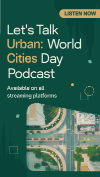 Urban City Podcast Instagram Story