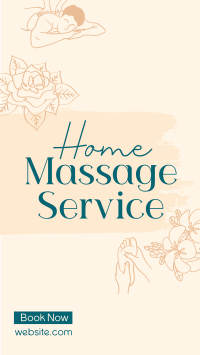 Home Massage Service YouTube Short