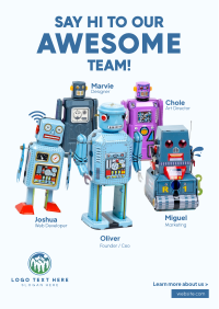 Team Bots Flyer