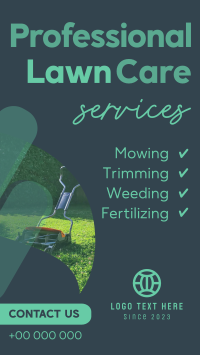 Professional Lawn Care Services TikTok Video