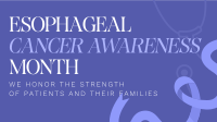 Esophageal Cancer Awareness Animation
