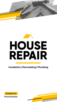 Home Repair Services Facebook Story