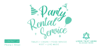 Party Rental Twitter Post example 2