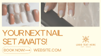 Minimalist Nail Salon Video Design