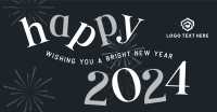 Bright New Year Facebook Ad