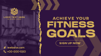 Fitness Gym Training Animation