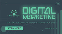 Digital Marketing Technology Animation