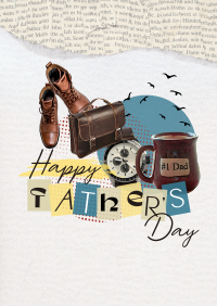 Father's Day Collage Flyer