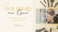 Grand Opening Salon Animation